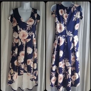 High low  floral dress